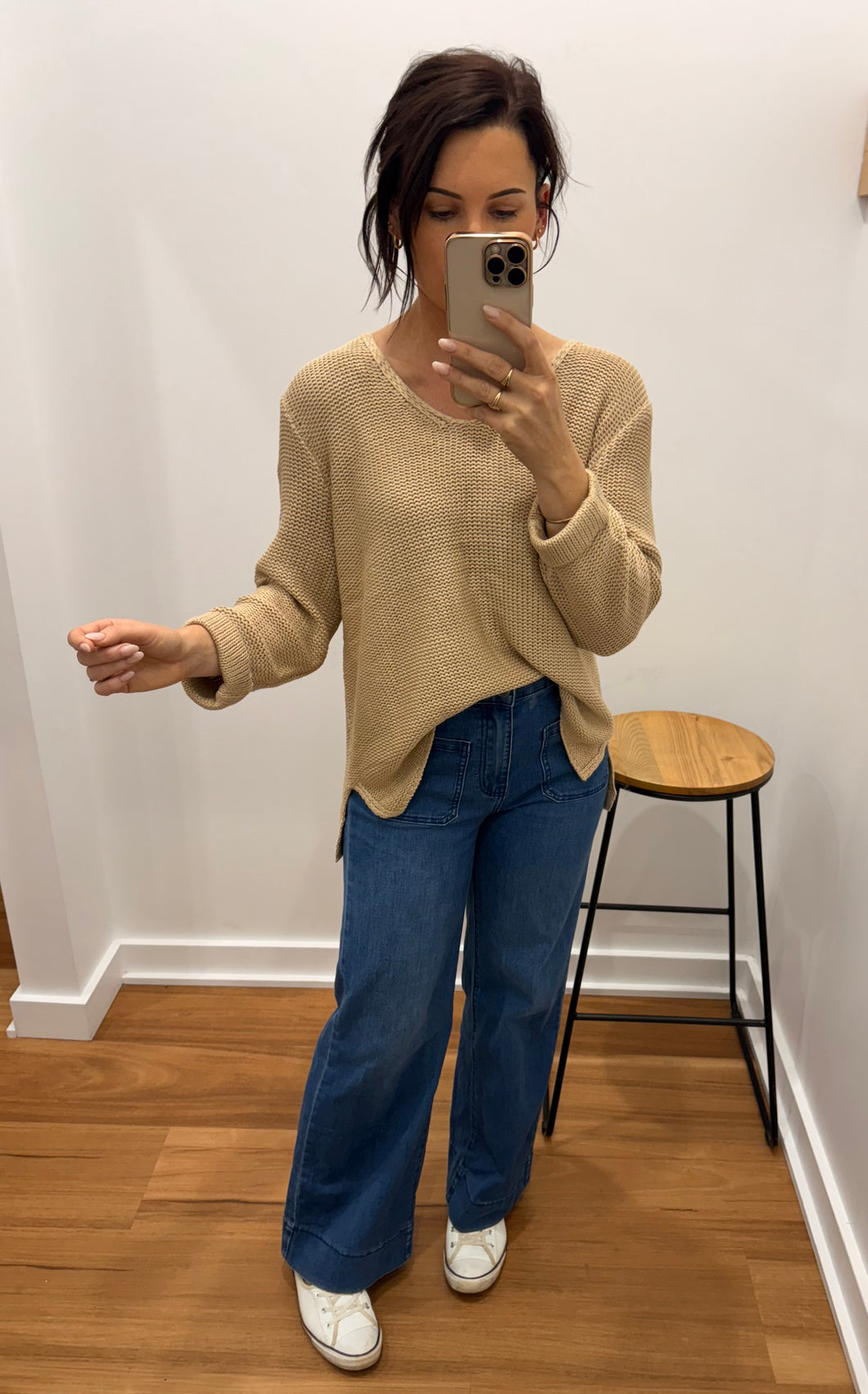 Marley knit - Latte