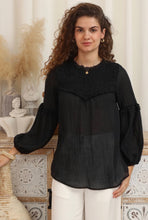 Load image into Gallery viewer, Lois Top - Black
