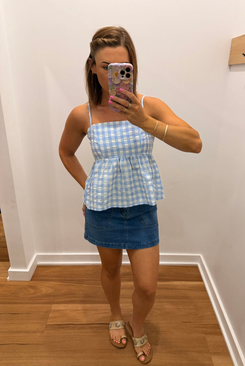 Reese Top - Blue