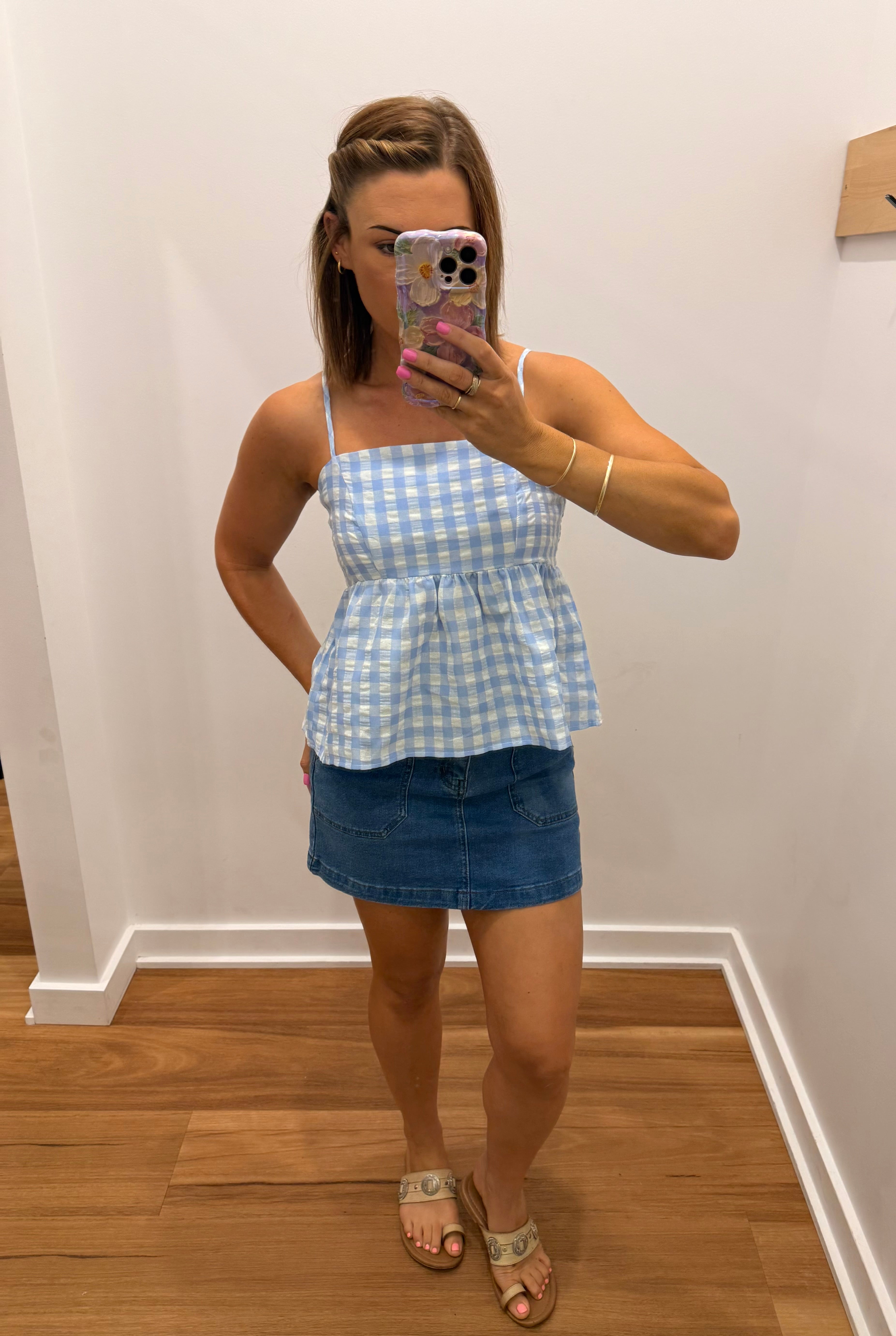Reese Top - Blue