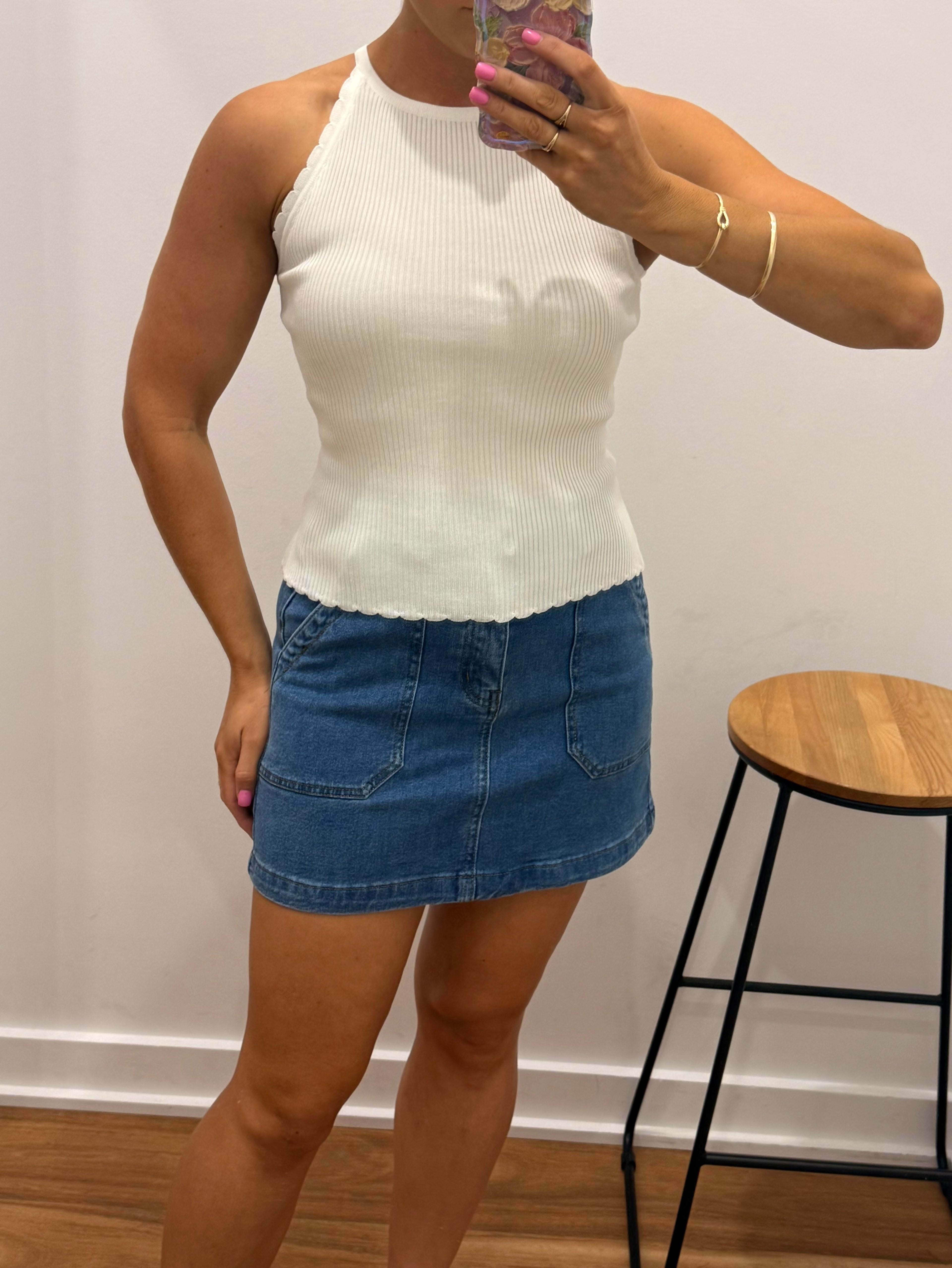 Isla Denim Skirt