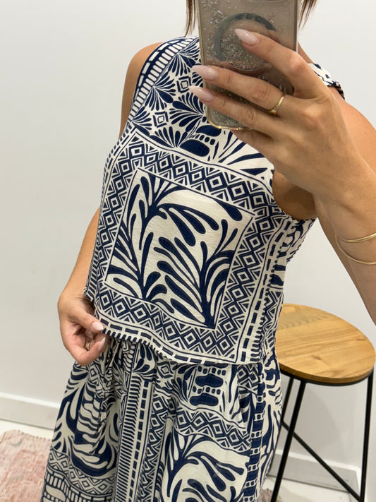 Duna Top - Navy