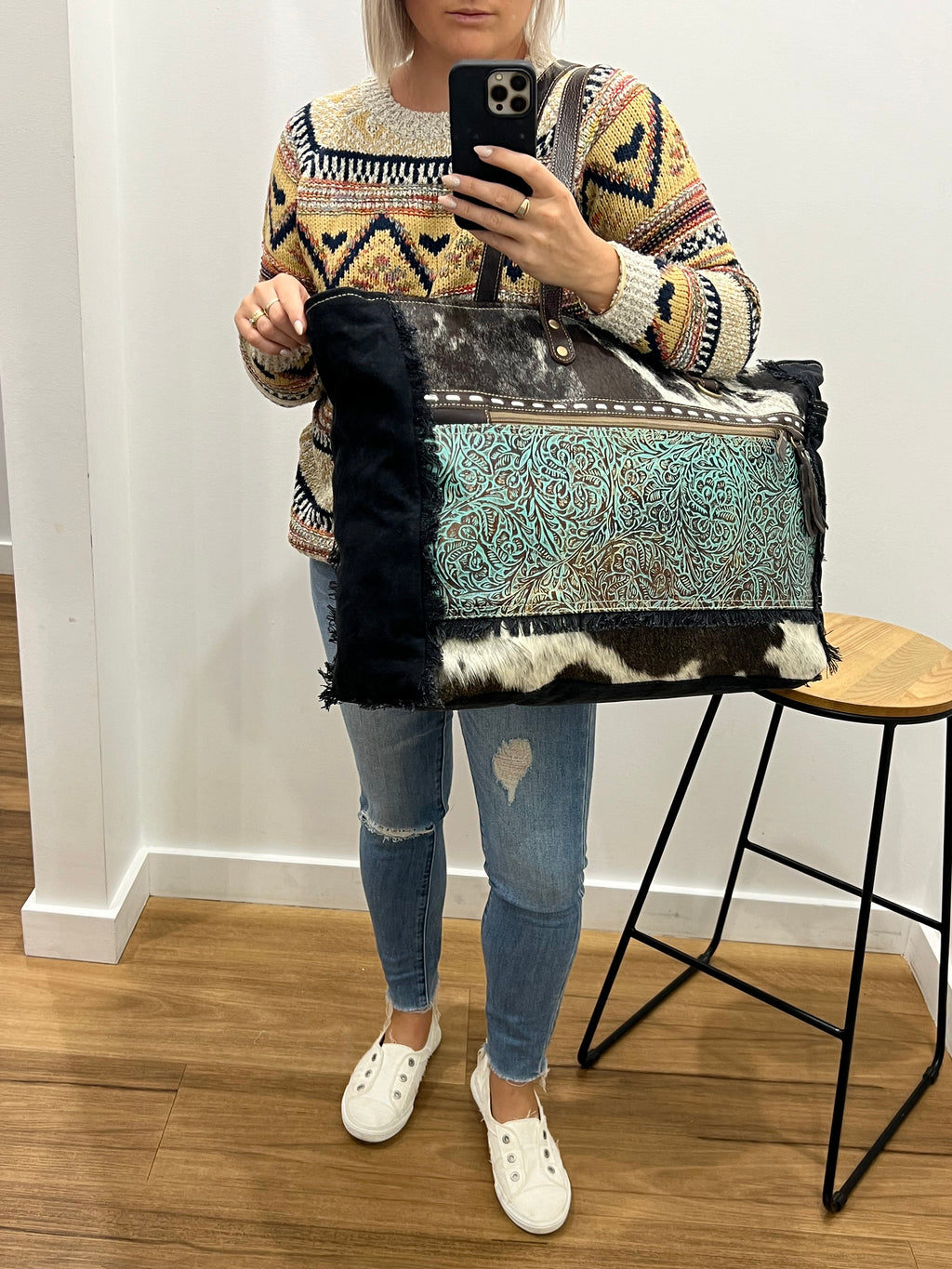 Sea Grass Weekender Bag