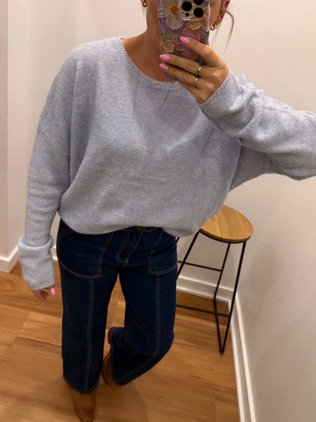 Riverford Knit - Blue