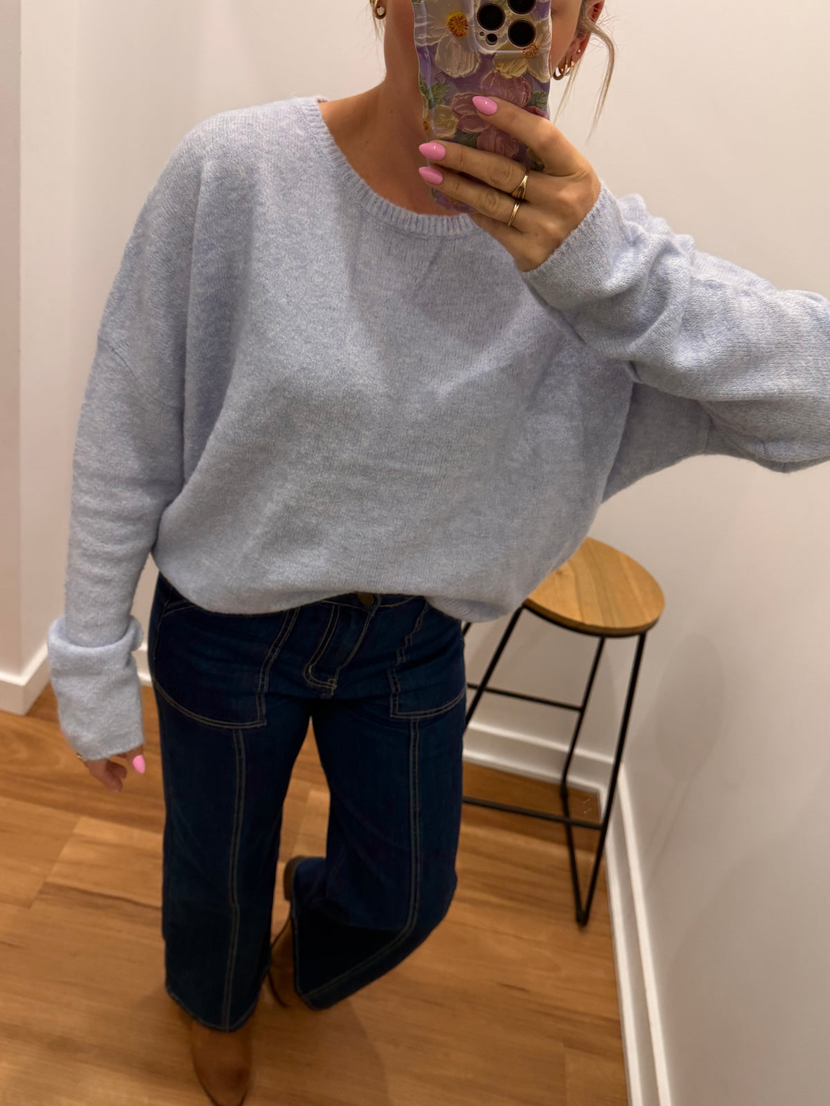 Riverford Knit - Blue