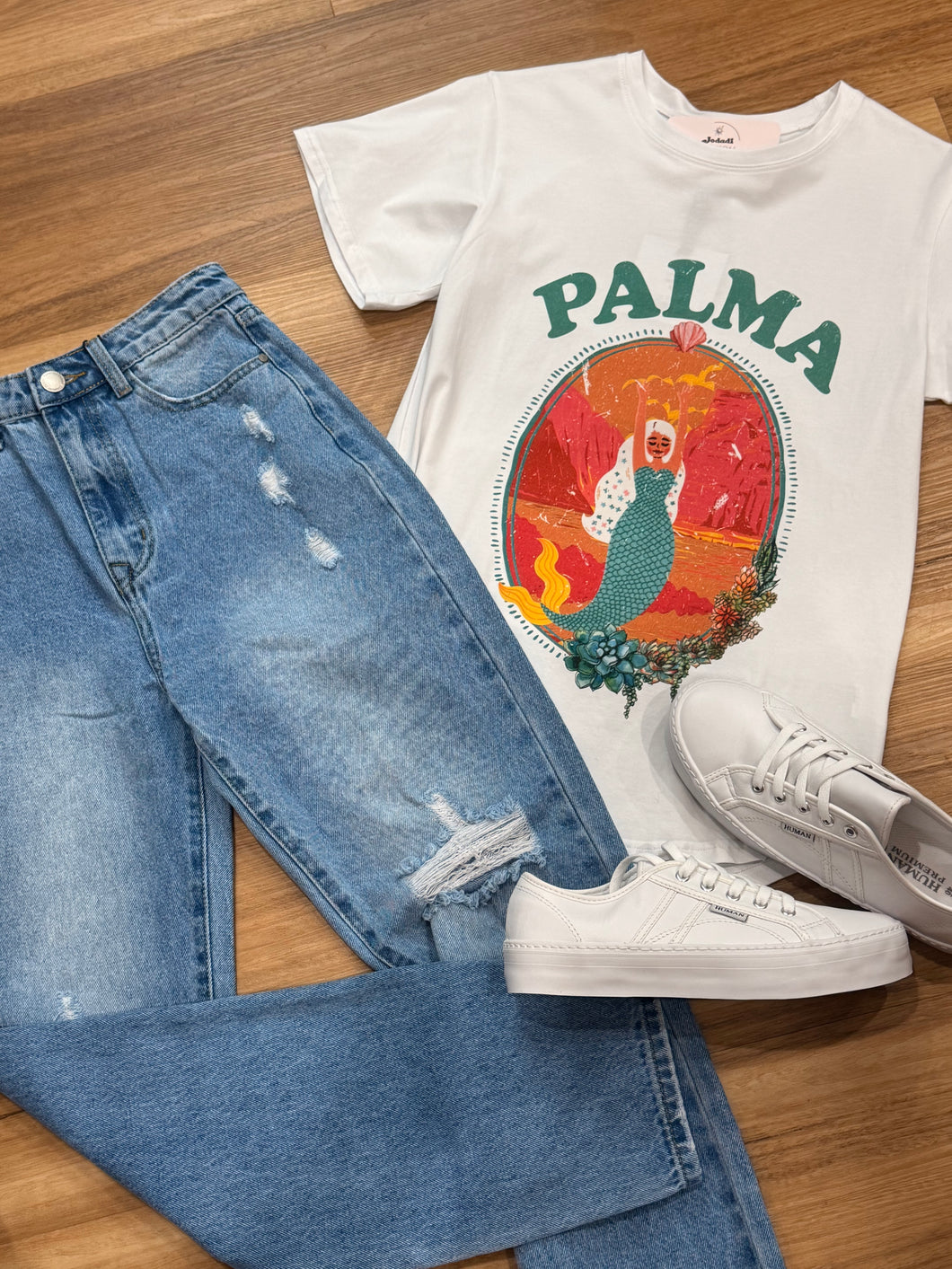 Palma tee - White