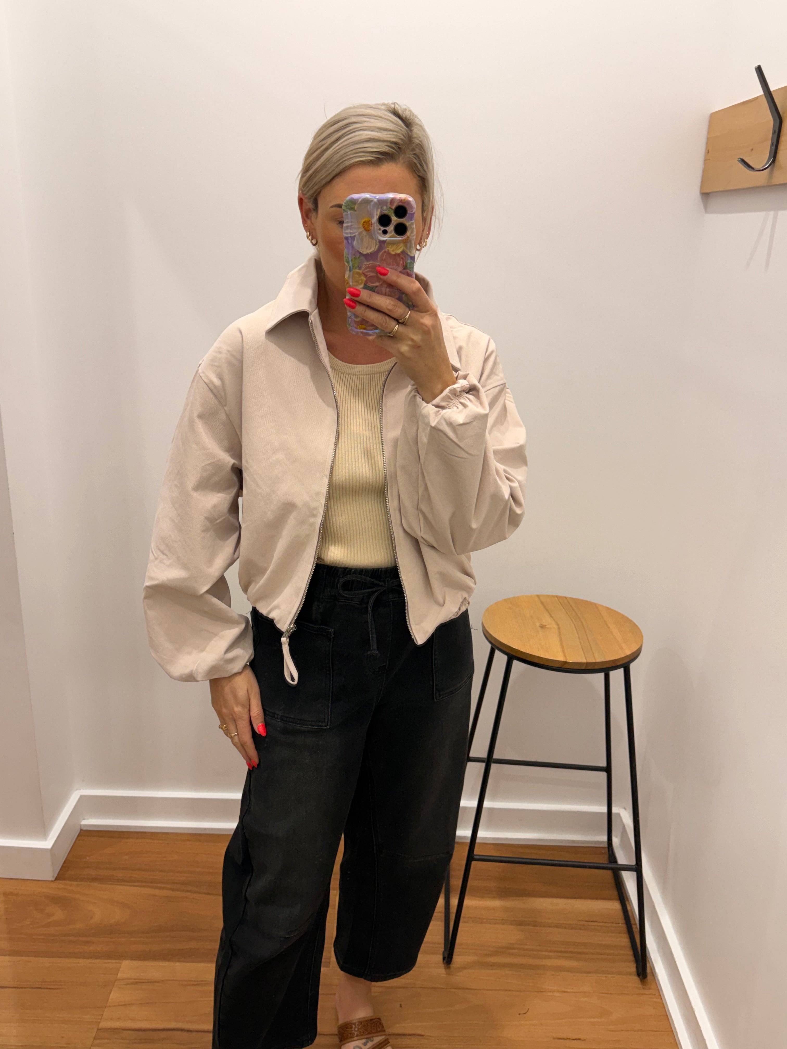 Ivy Jacket- Light pink
