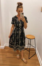 Load image into Gallery viewer, Arah Midi Dress - Black
