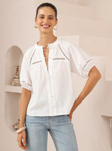 Load image into Gallery viewer, Manley Top - White
