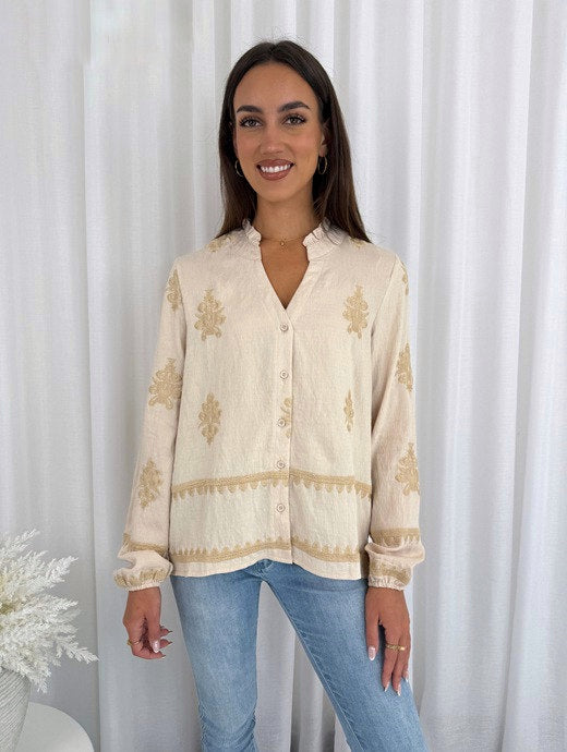 Ronan Shirt - Natural