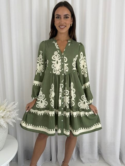 Aroma Dress - Green
