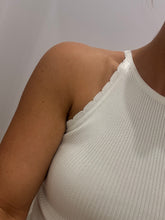 Load image into Gallery viewer, Hutton Singlet - White
