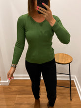 Load image into Gallery viewer, Basic Rib Knit - Green
