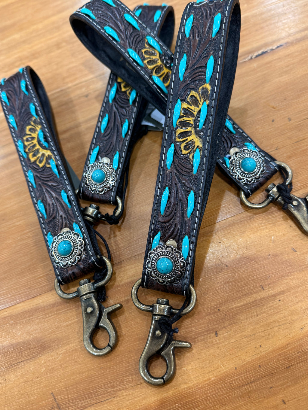 Sunflower Sunrise Hand Key Fob