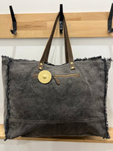 Load image into Gallery viewer, Black Fern Weekender Bag
