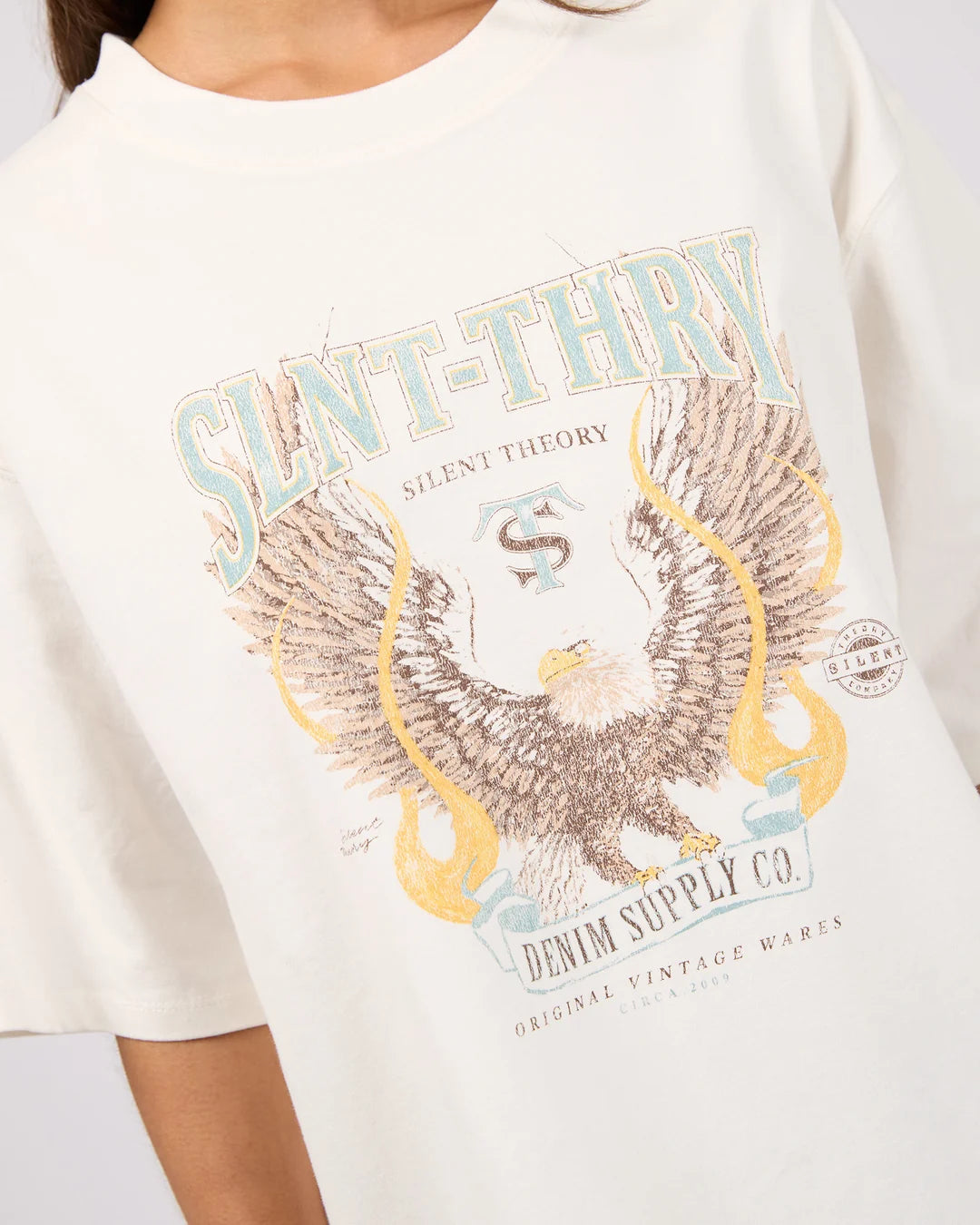 Anthem Oversized Tee - White