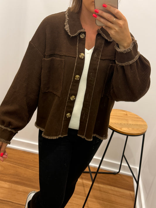 Ayrton Jacket - Chocolate