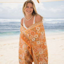 Load image into Gallery viewer, Golden Hour - sand free beach towel
