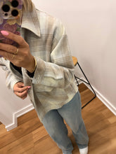 Load image into Gallery viewer, Sienna Jacket - Cream/blue
