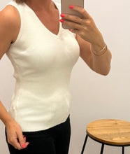 Load image into Gallery viewer, Amaris Singlet  - White
