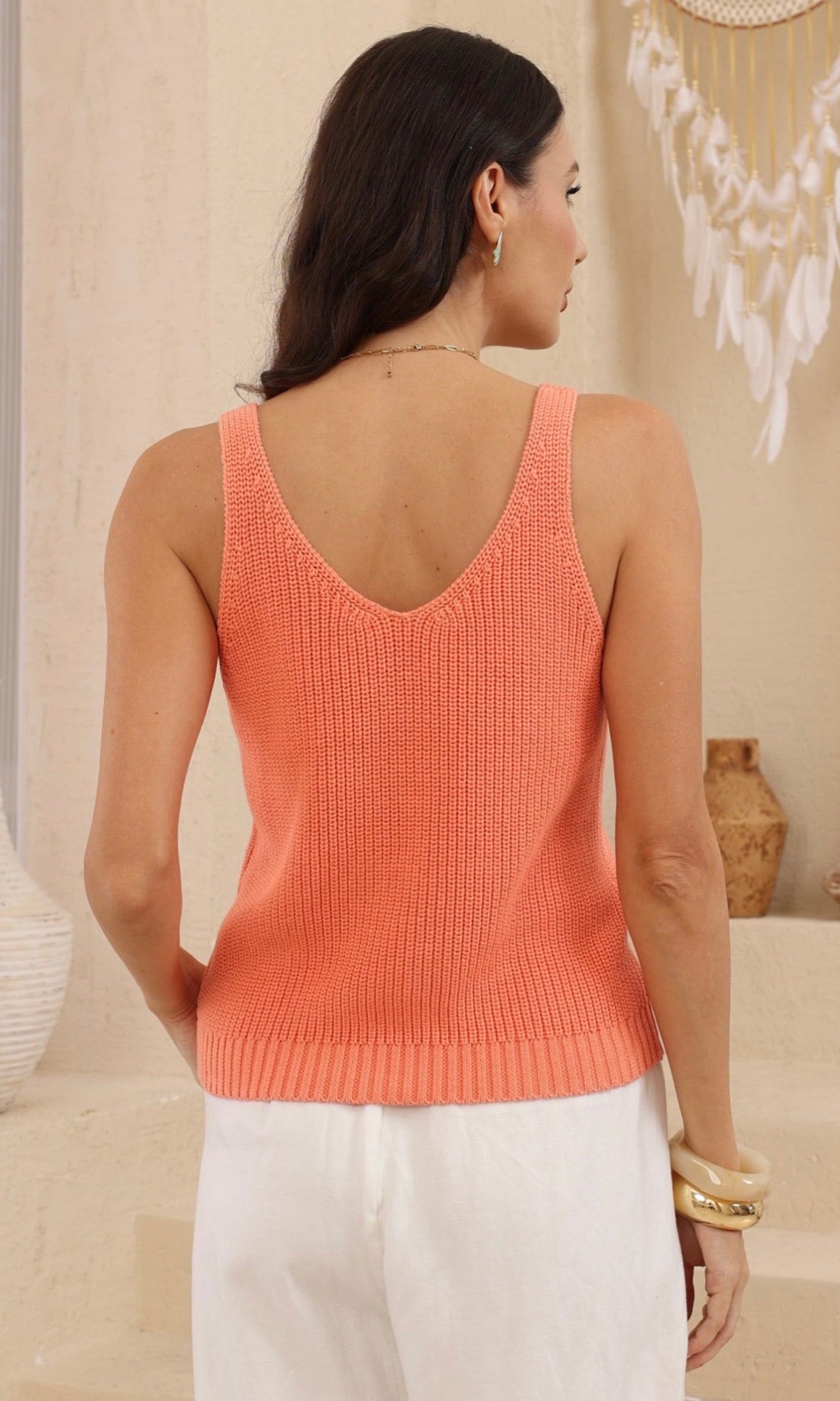 Galla singlet - coral