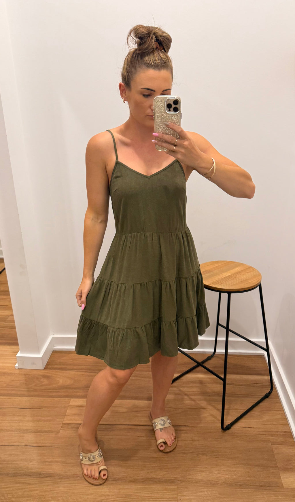 Cruz Dress - Khaki