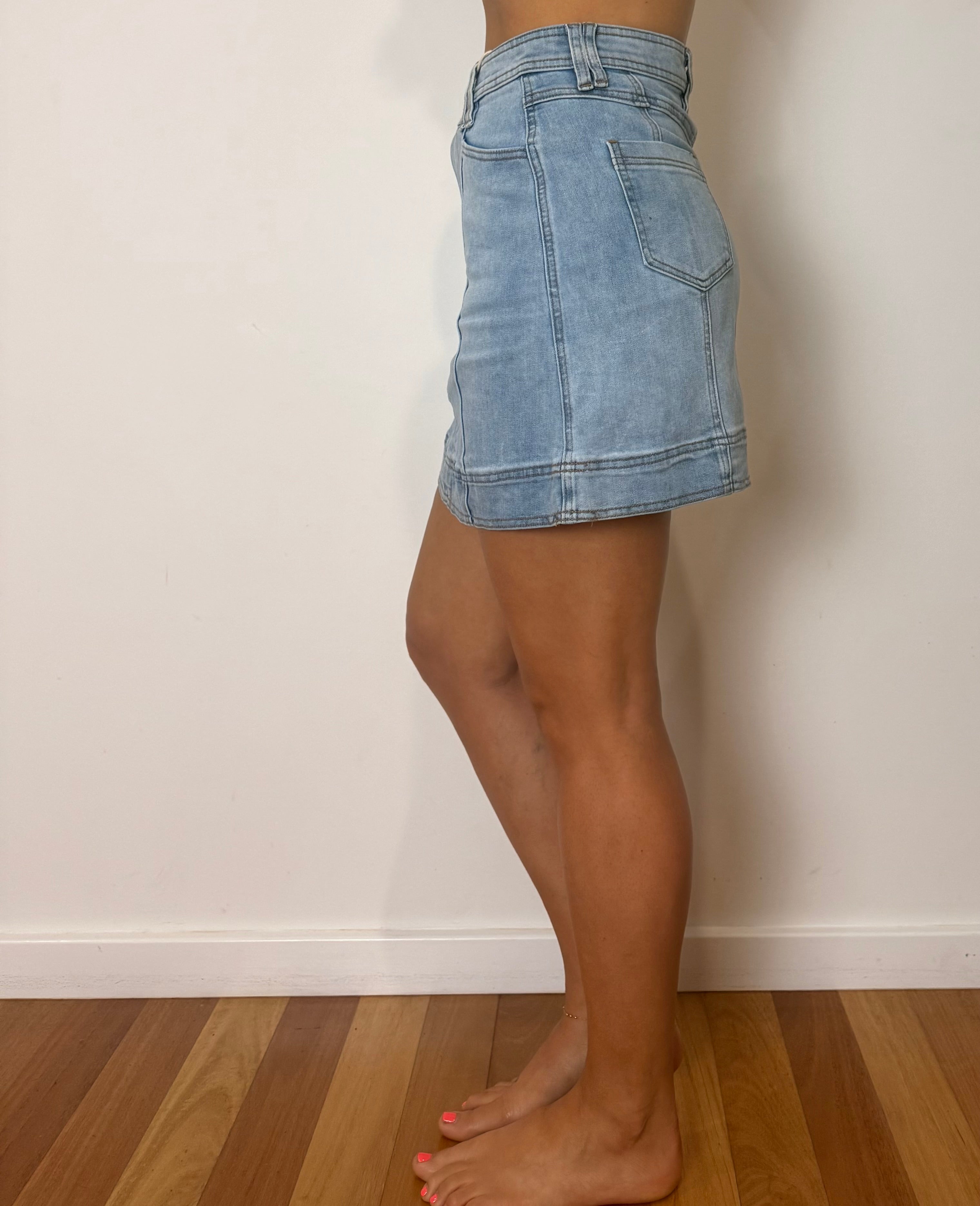 Ohana Denim Skirt