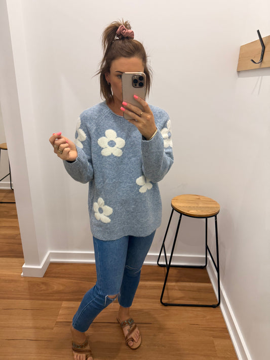 Elowen Jumper - Blue