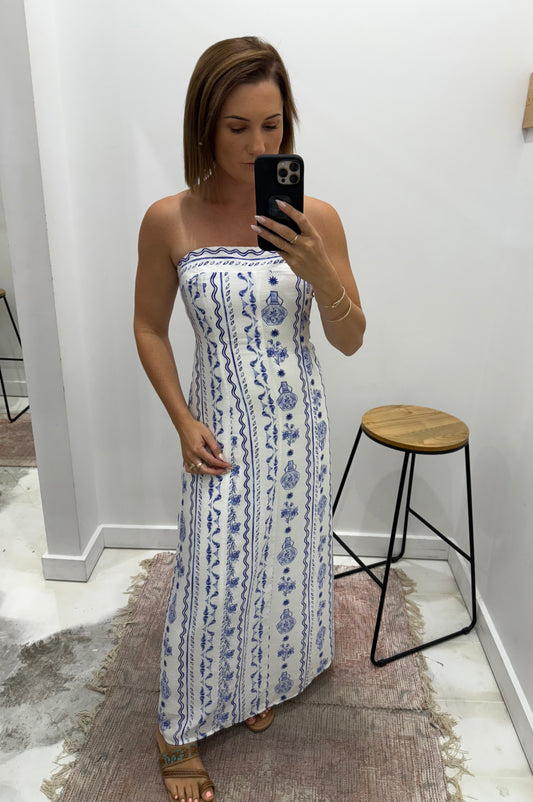Quinta Boob Tube Dress