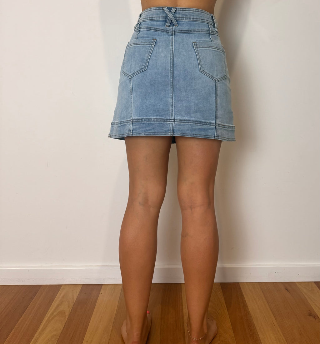 Ohana Denim Skirt