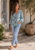 Floris Top - Blue