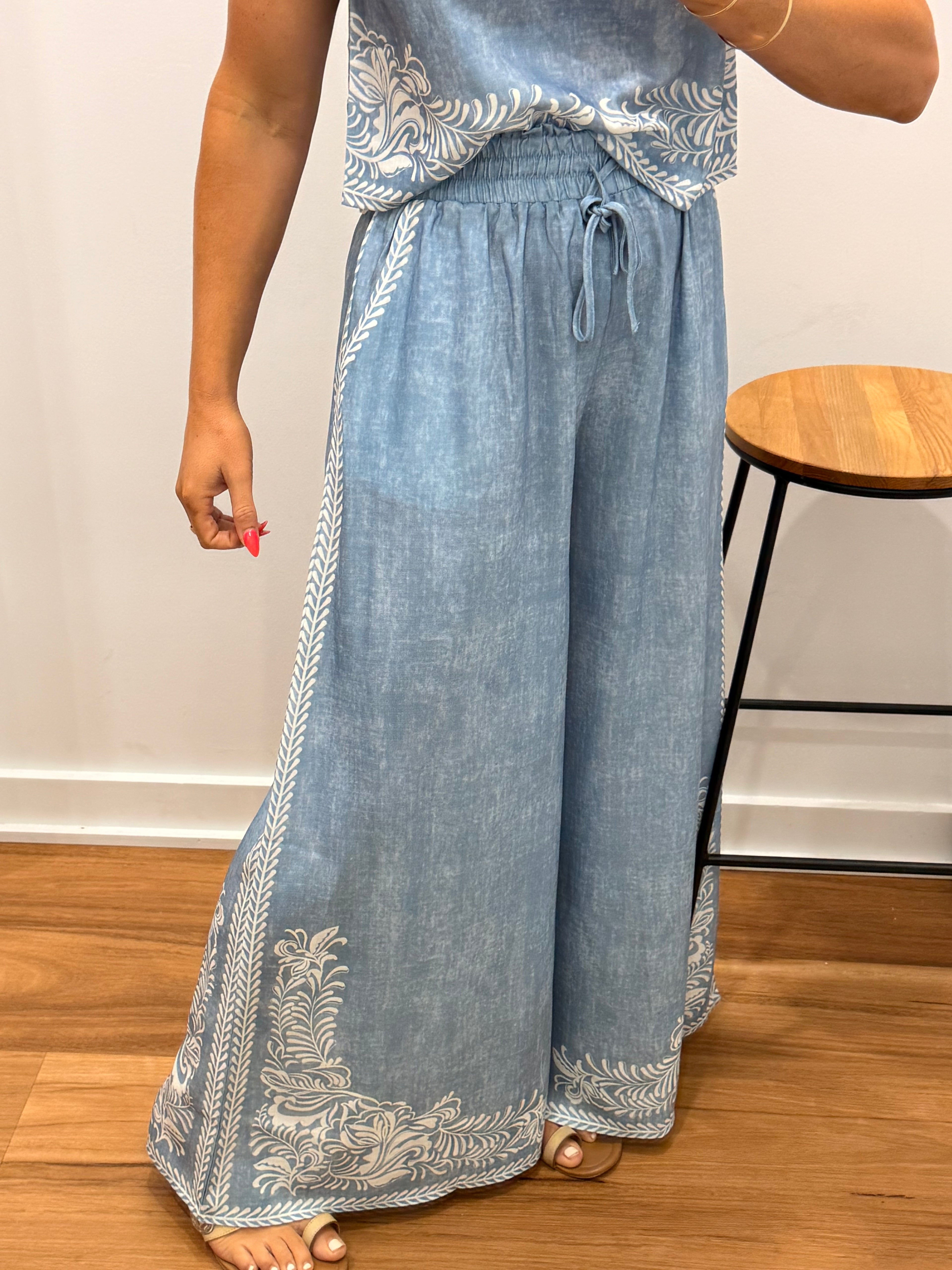 Harvey Pant - Blue
