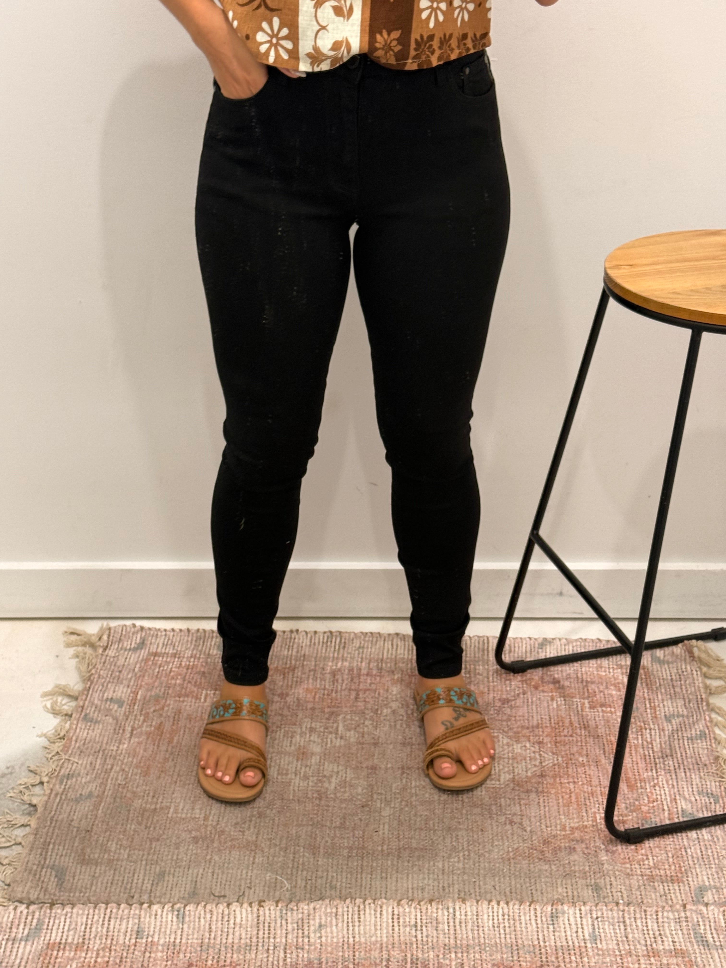 Basic Black Denim Jean