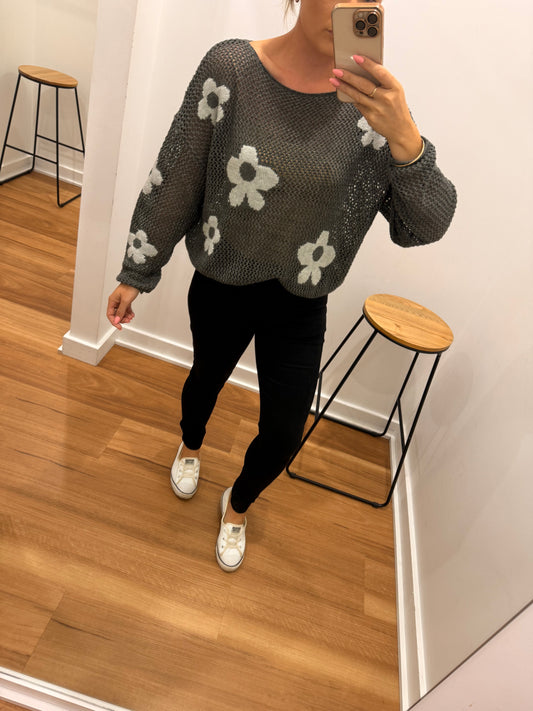 Wattle Knit - Grey