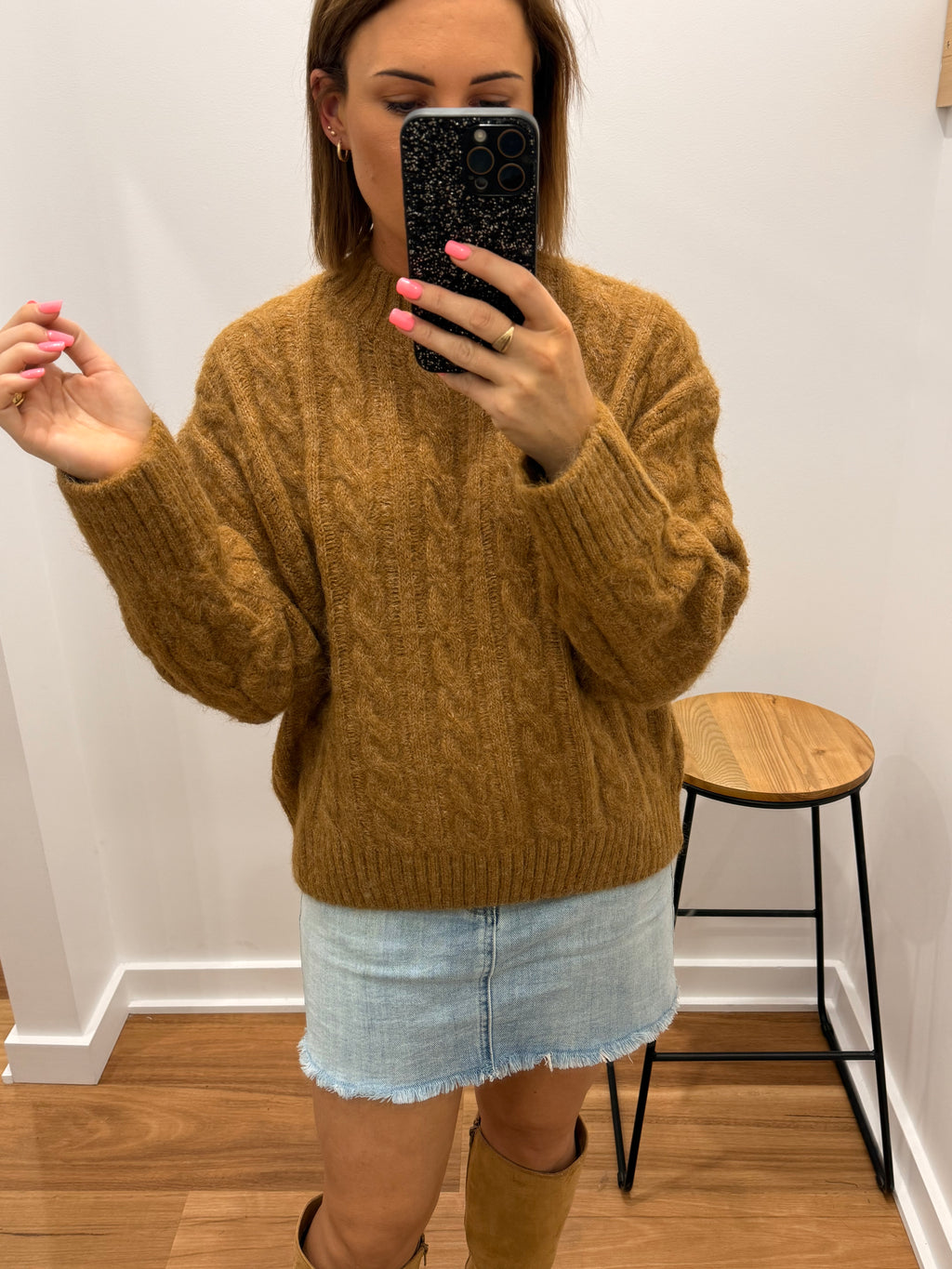 Cobark Jumper - Brown