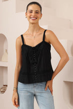 Load image into Gallery viewer, Martie Singlet - Black
