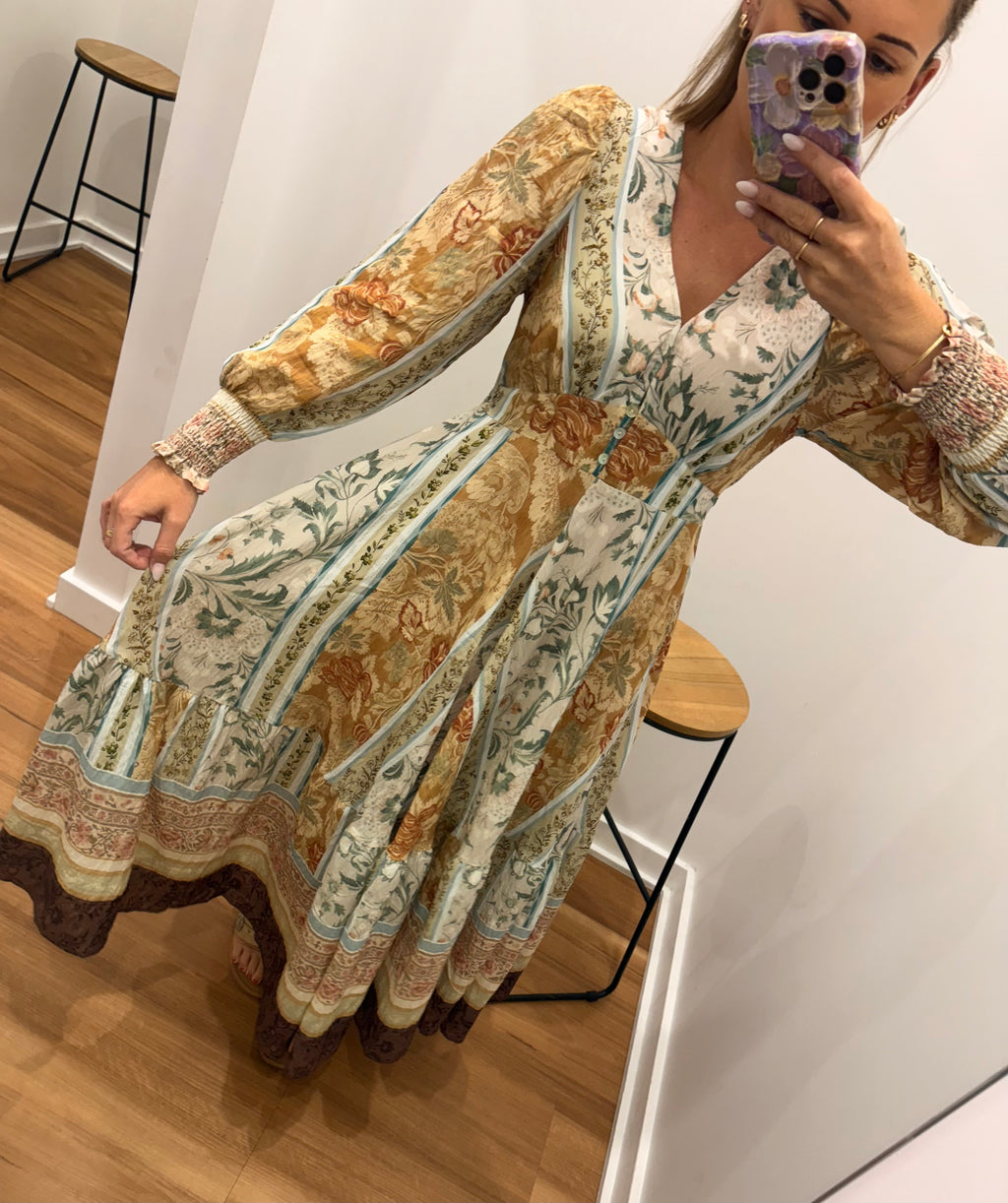 Sage River Maxi Dress