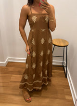 Load image into Gallery viewer, Dylan Strap Dress - Tan
