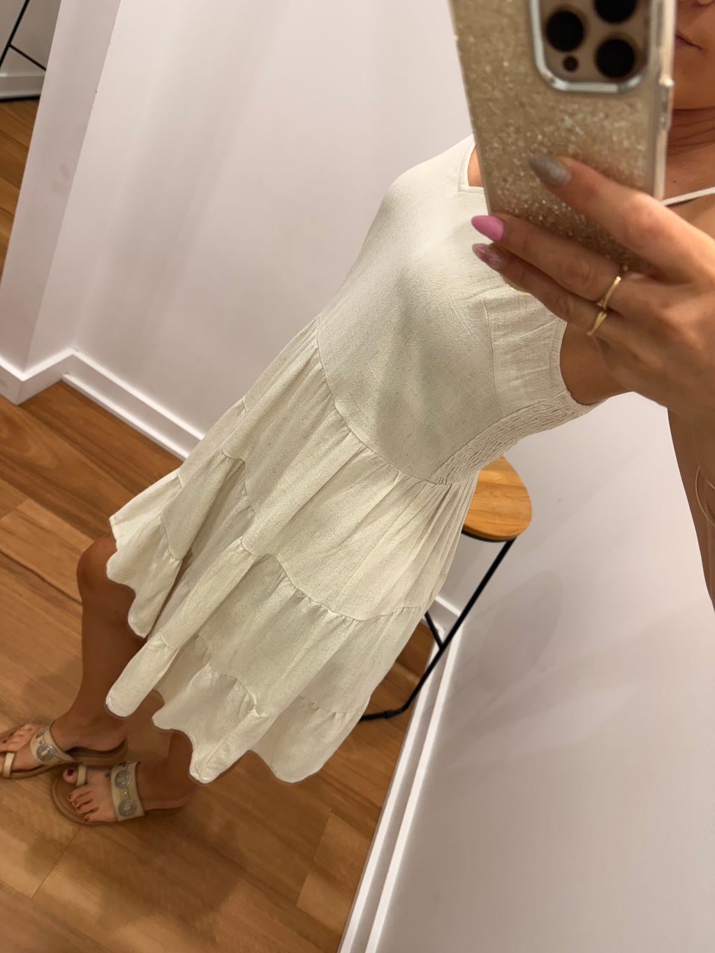 Cruz Dress - Natural