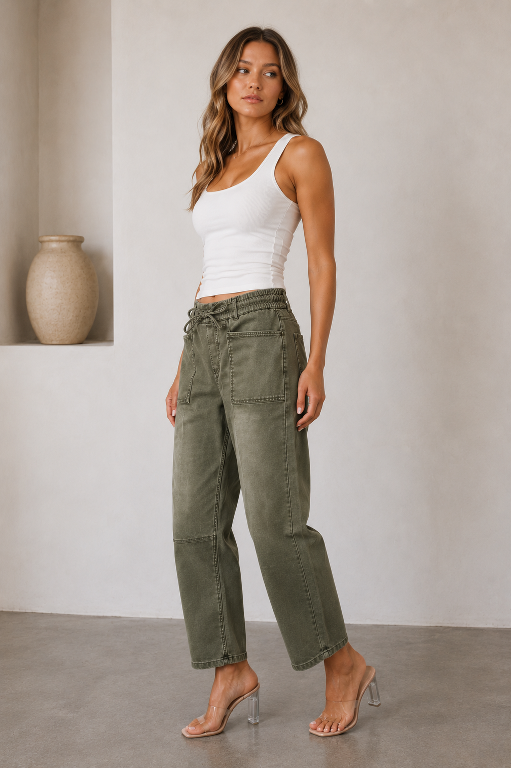 Belmore Jean - Khaki