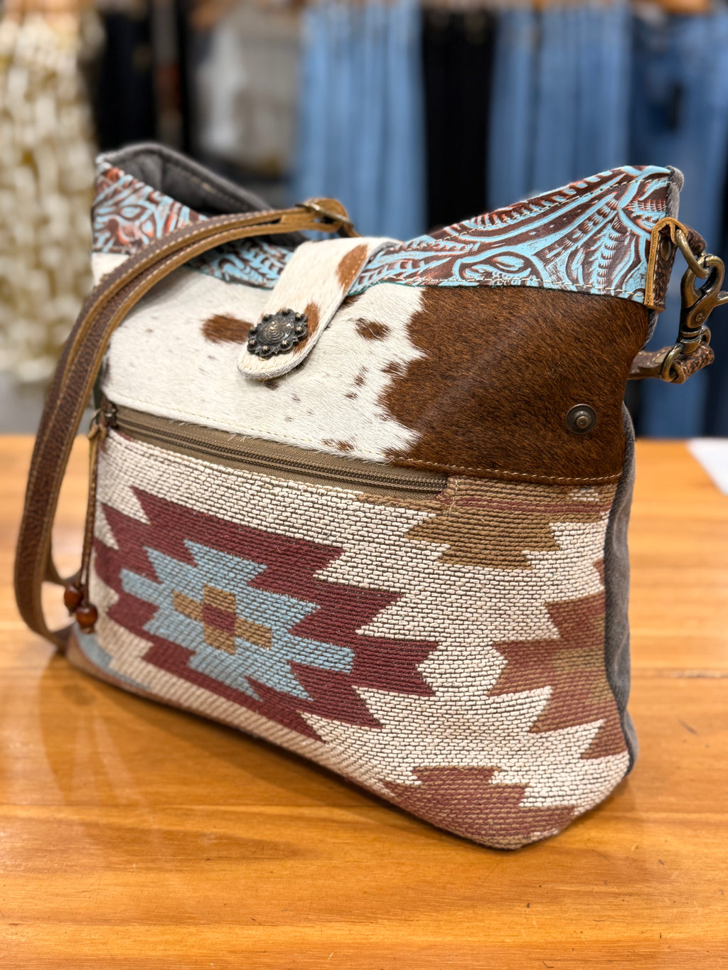 Placid Beige Shoulder Bag
