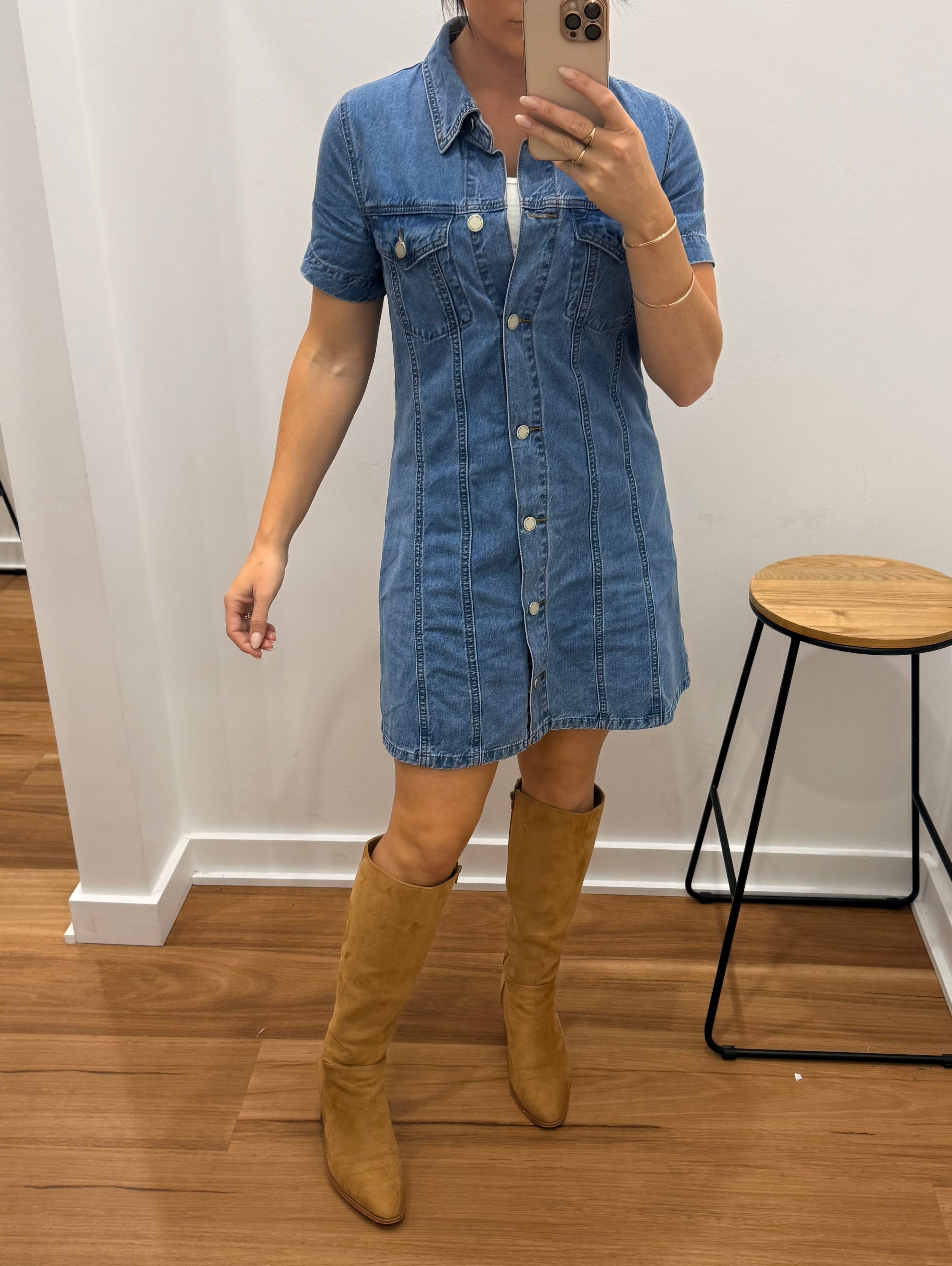 Sansa Denim Dress