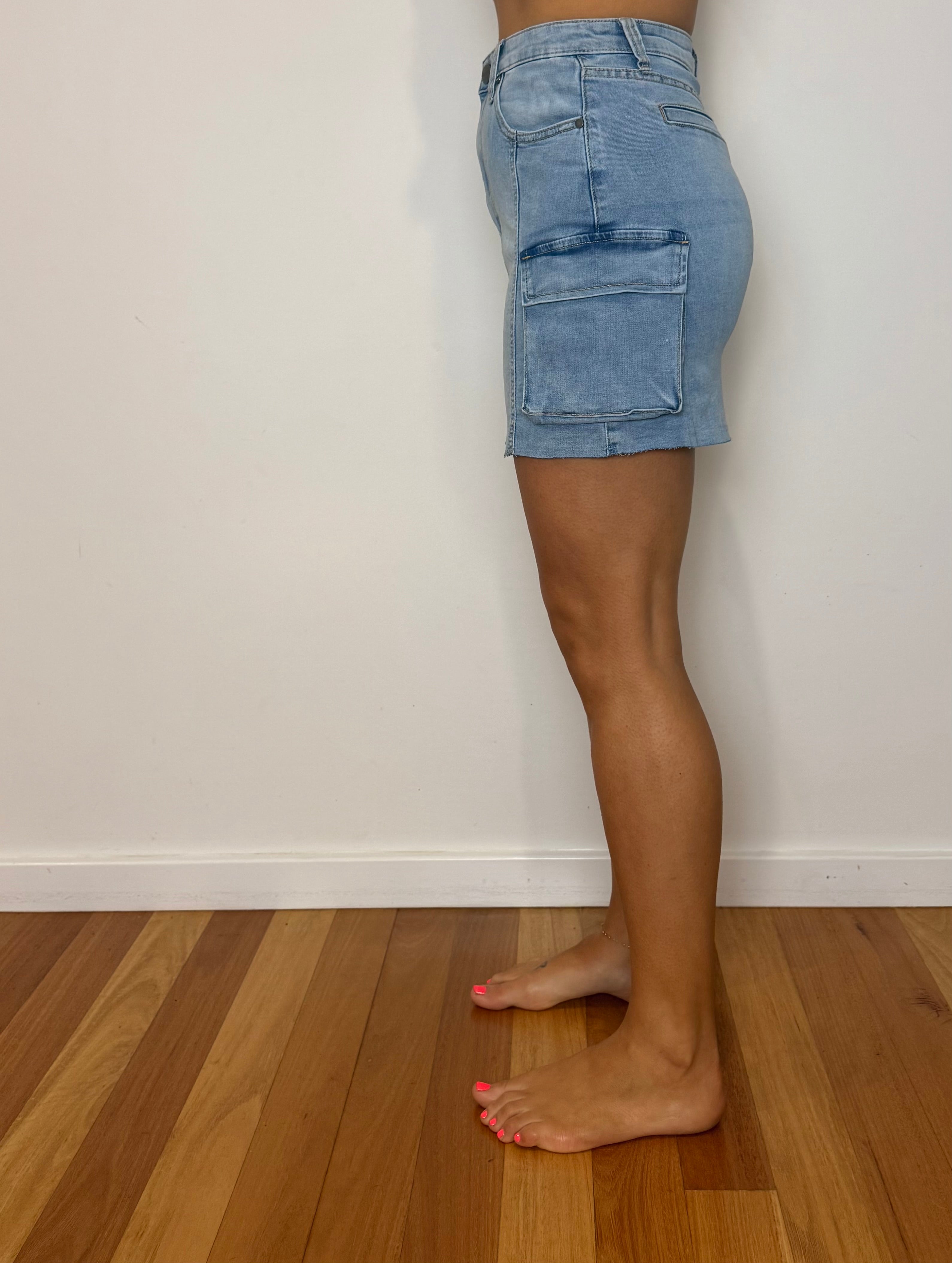 Kira Ora Denim Skirt