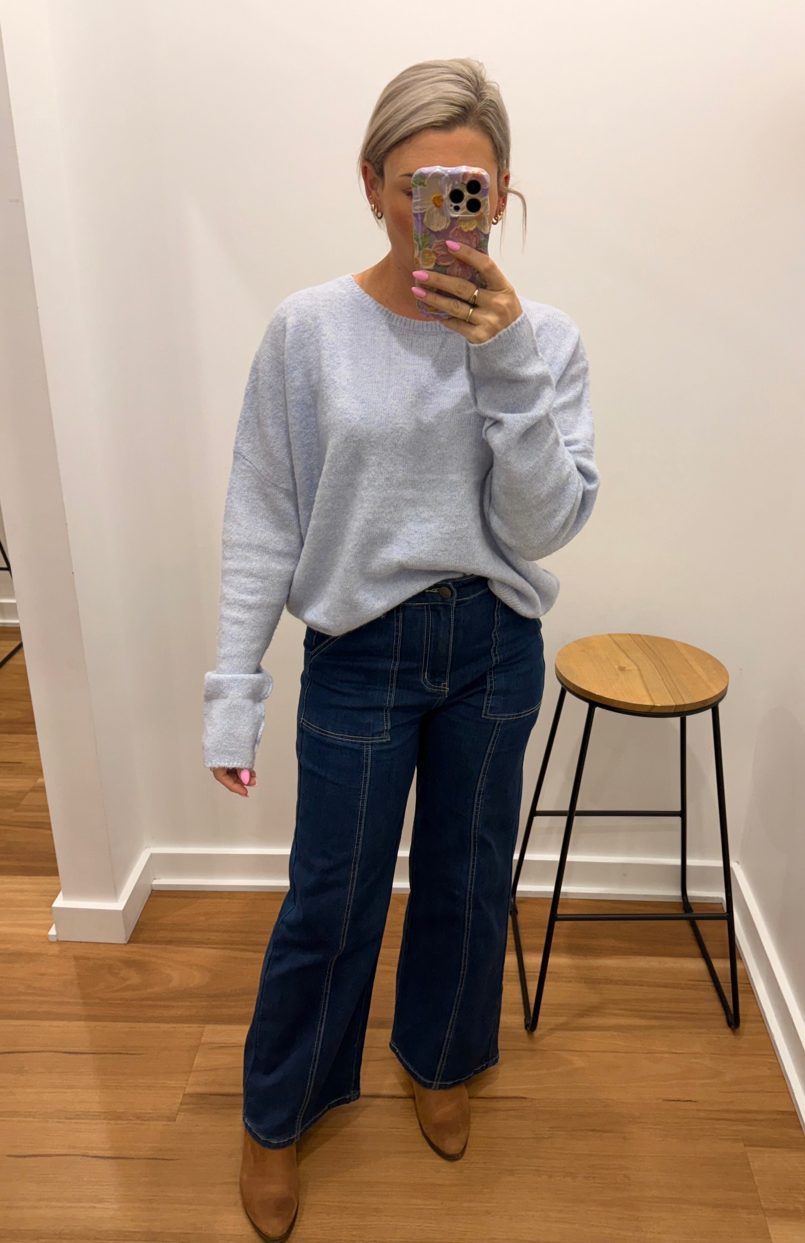 Riverford Knit - Blue