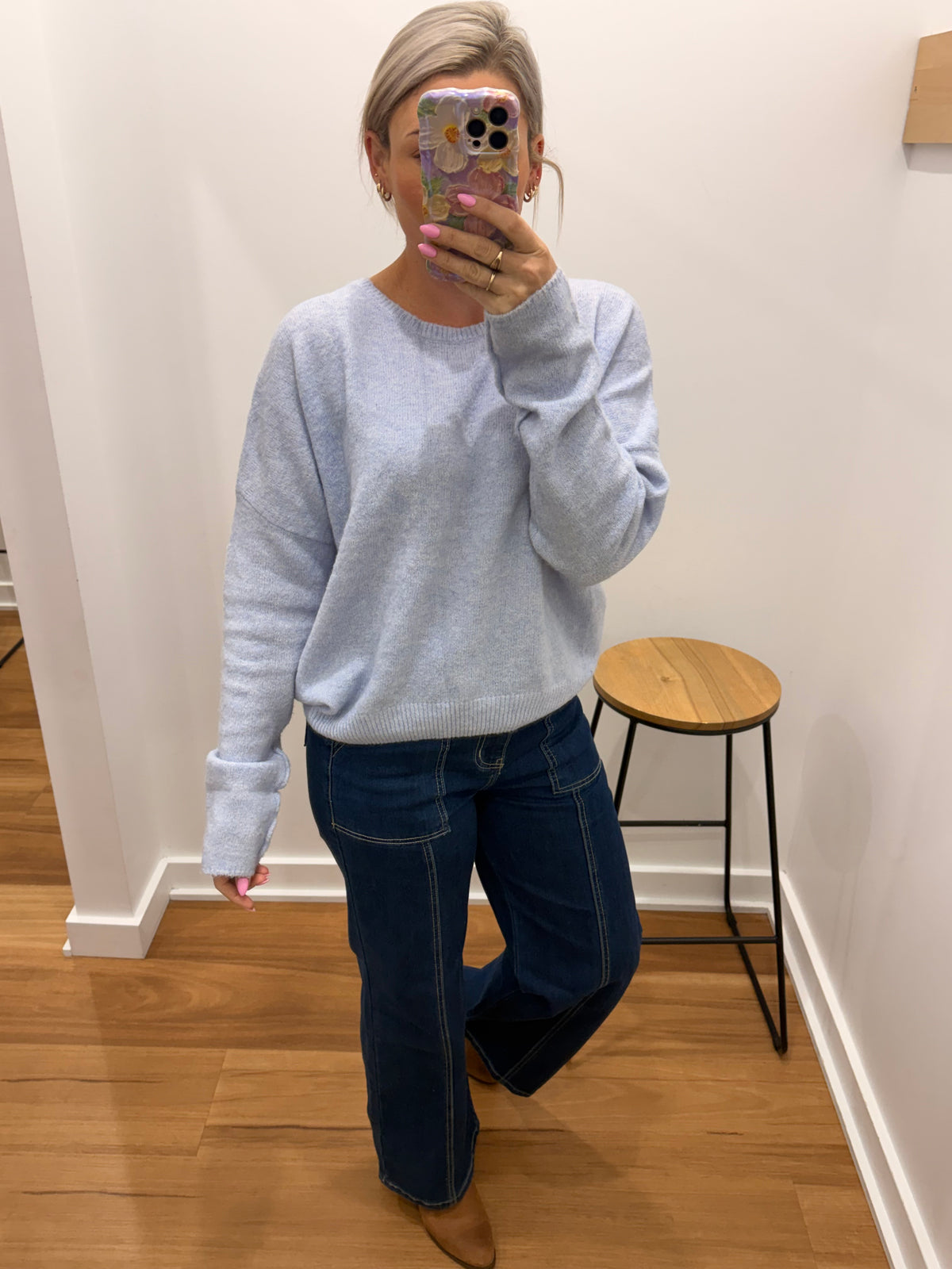 Riverford Knit - Blue