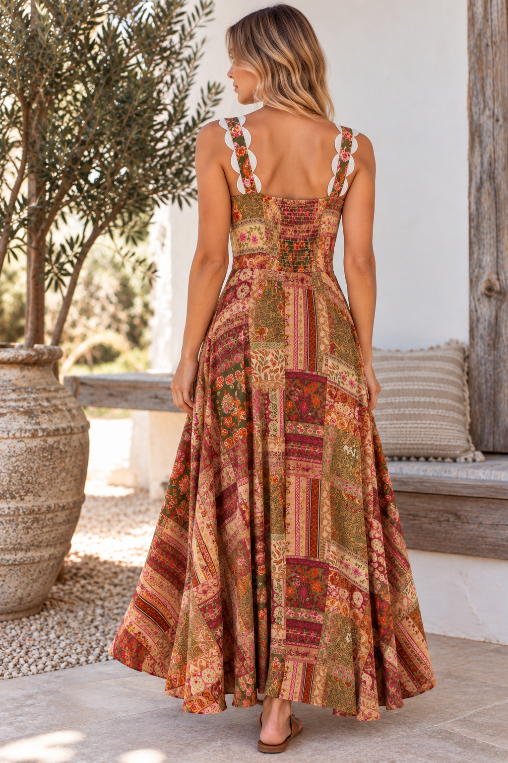 Raspberry Jungle Dress