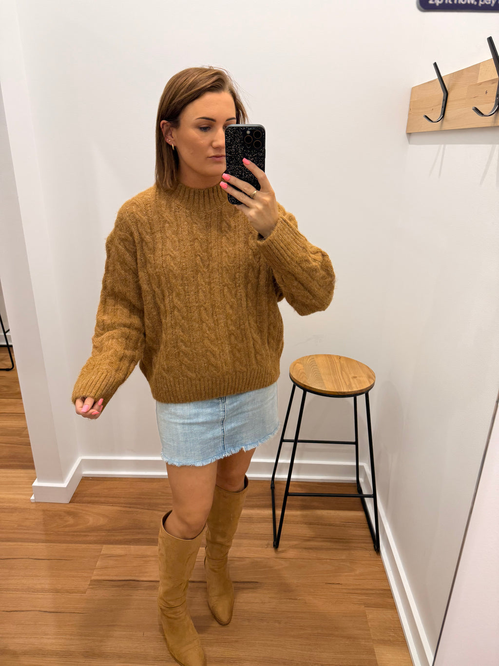 Cobark Jumper - Brown