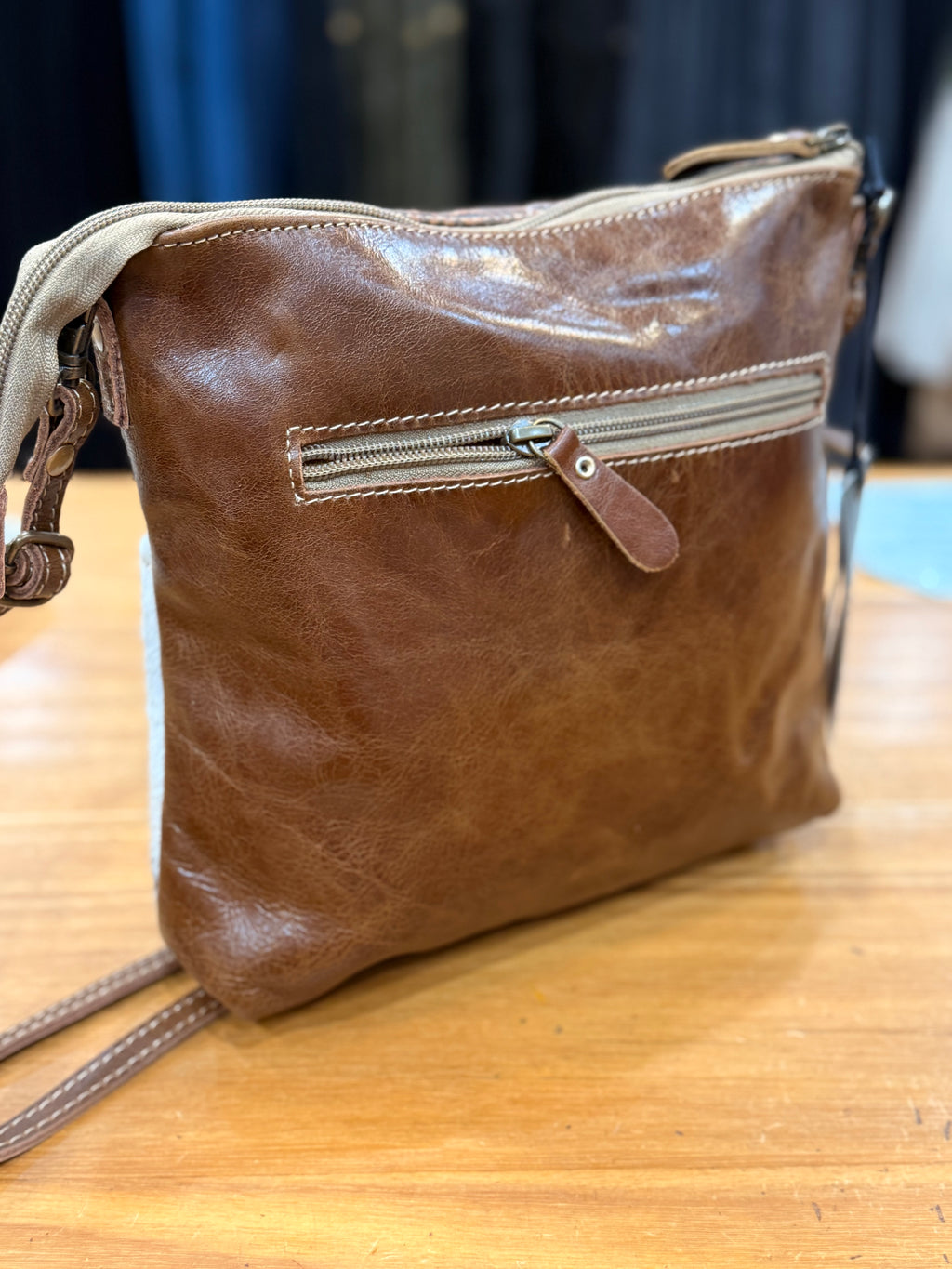Engraved Crossbody Bag