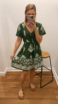 Cressy Dress -Green