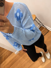 Load image into Gallery viewer, Wattle Knit - Blue
